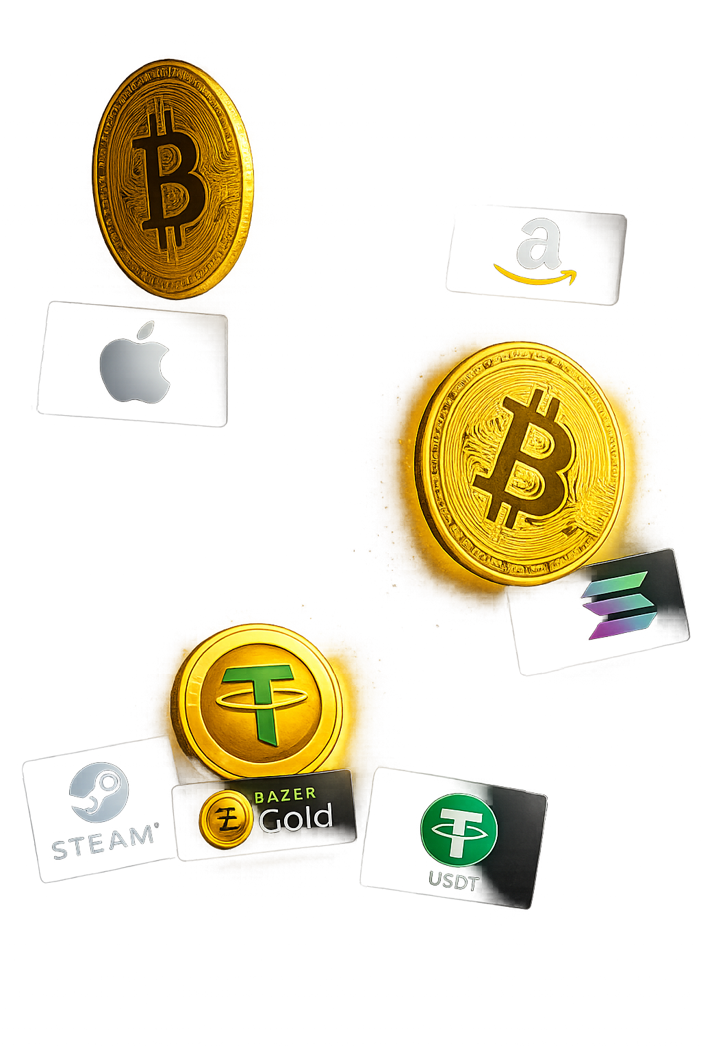 EXCHANGE GIFT CARD TO CRYPTO EASILY